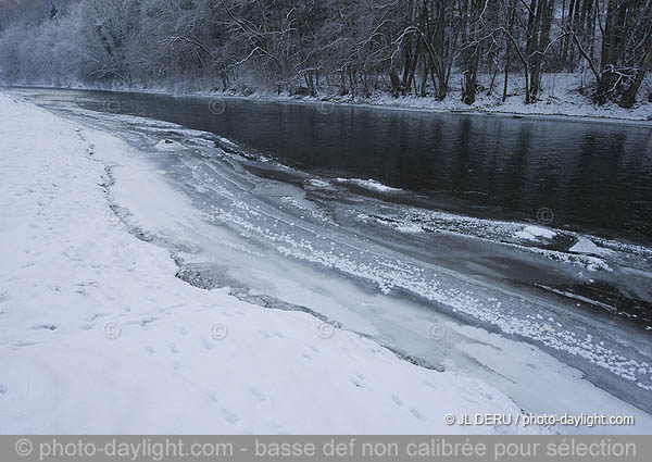 Ourthe en hiver